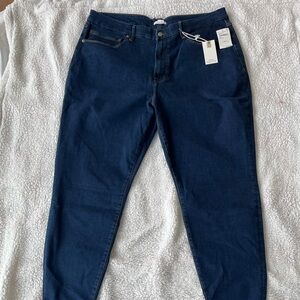 Good American Dark Blue Jeans